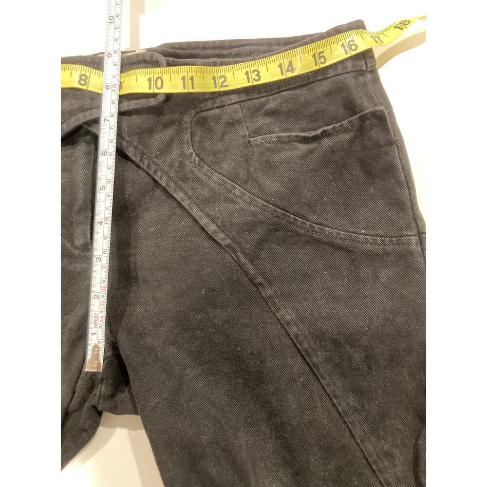 Antonio Berardi Black Jeans Italian Sz 44/US 8 Vintage-ish Designer Rare - Picture 10 of 12